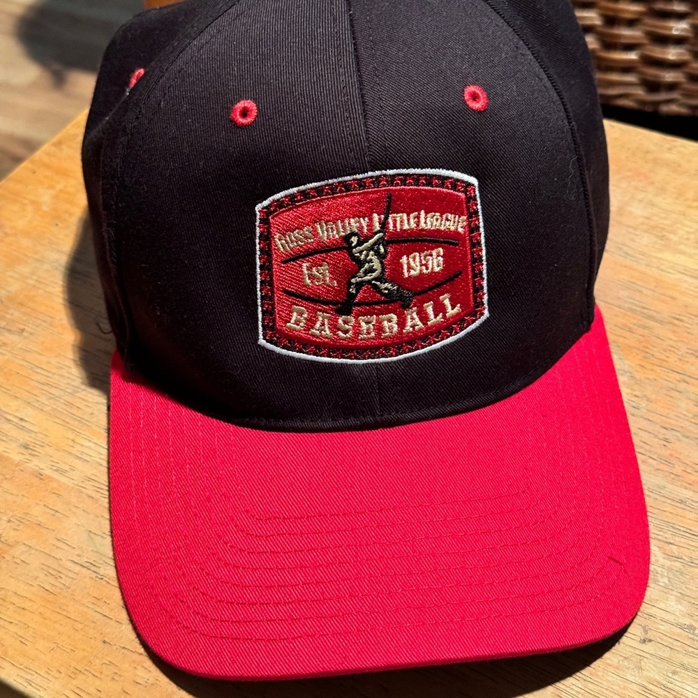 Red and Black Baseball Cap